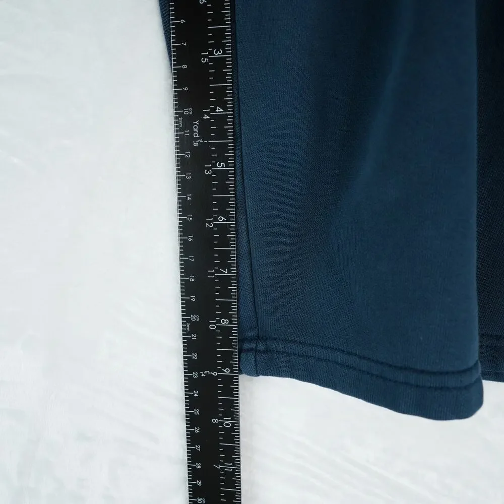Puma Fleece Shorts Mens XL Blue Drawstring Athletic Athleisure Casual‎